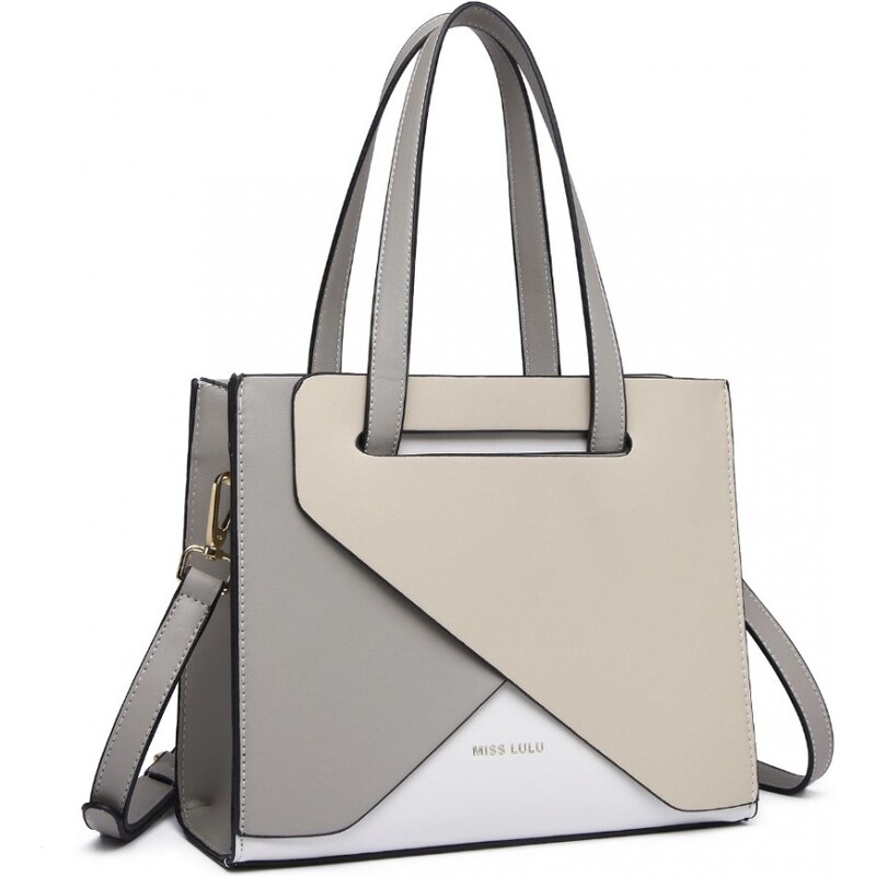 Miss Lulu Kabelka Tricolor Beige