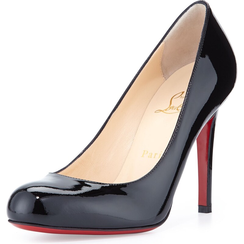 Christian Louboutin Simple Patent Red Sole Pump