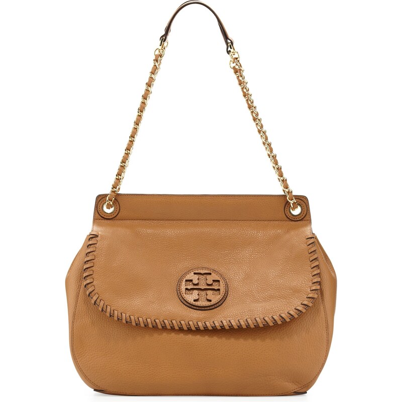 Tory Burch Marion Leather Saddle Bag