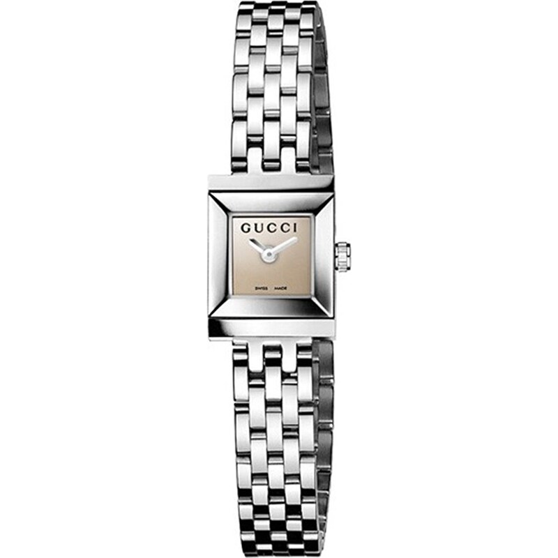 Gucci G-frame collection stainless steel watch