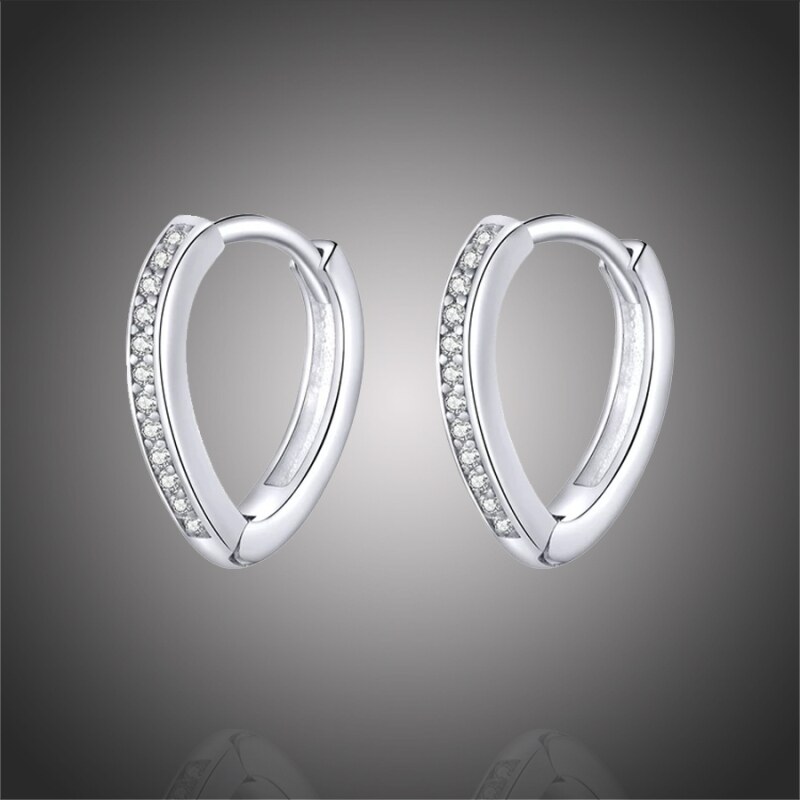GRACE Silver Jewellery Stříbrné náušnice se zirkony Gisela, stříbro 72269178