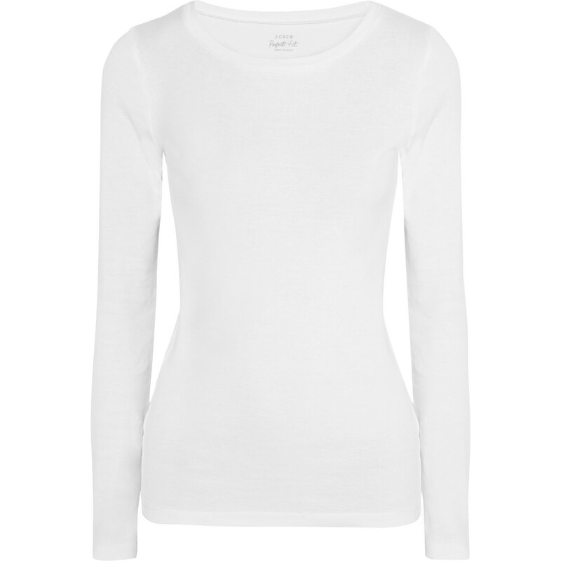 J.Crew Perfect Fit cotton-jersey top