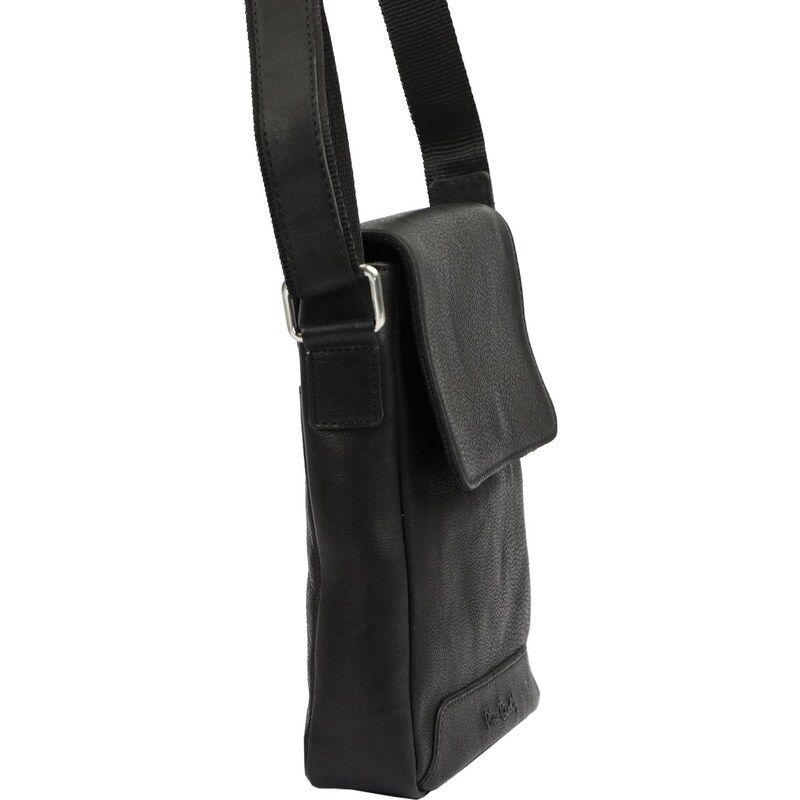 Pánská kožená taška přes rameno Pierre Cardin YS12 40120 černá