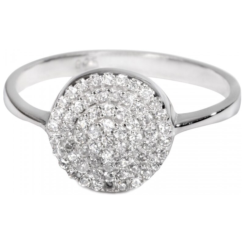 Pattic Stříbrný prsten s krystaly ITS3325001SA1 56 mm AKCE