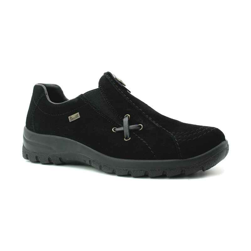 RIEKER L7171-00 black, dámské polobotky