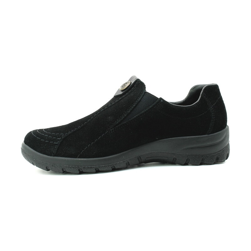 RIEKER L7171-00 black, dámské polobotky