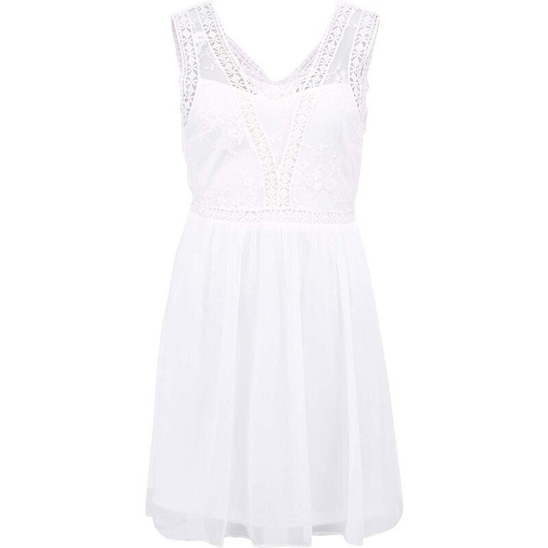 Bílé šaty Vero Moda Dura