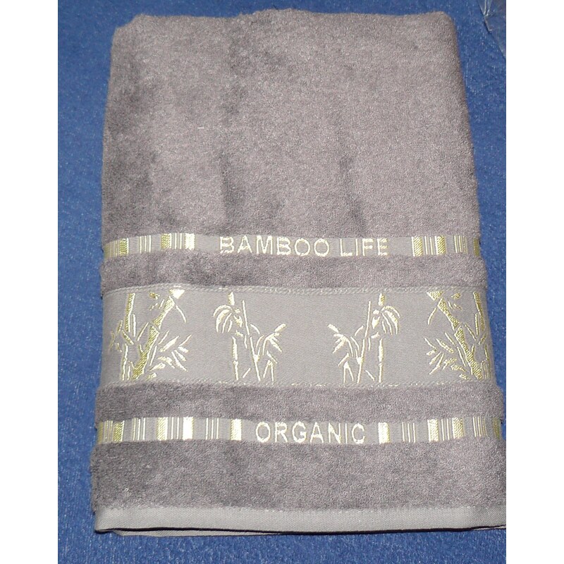 Bambusový ručník Ariatex 50x90 šedá