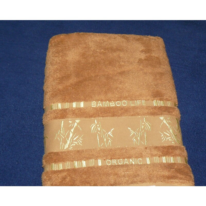 Bambusový ručník Ariatex 50x90 hnědá
