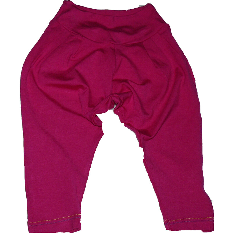 Dětské bambusové turecké kalhoty (růžováá)