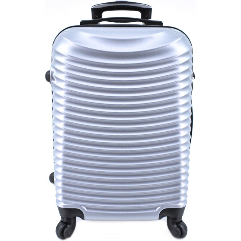 Ormi Cestovní kufr skořepinový - stříbrná (L) 90l