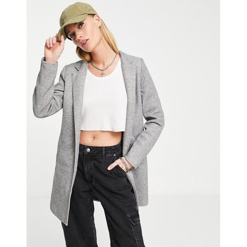 Only tailored blazer in light grey
