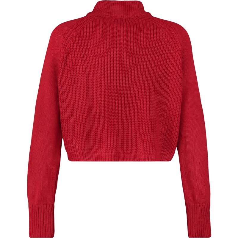 Trendyol Red High Neck Knitwear Sweater
