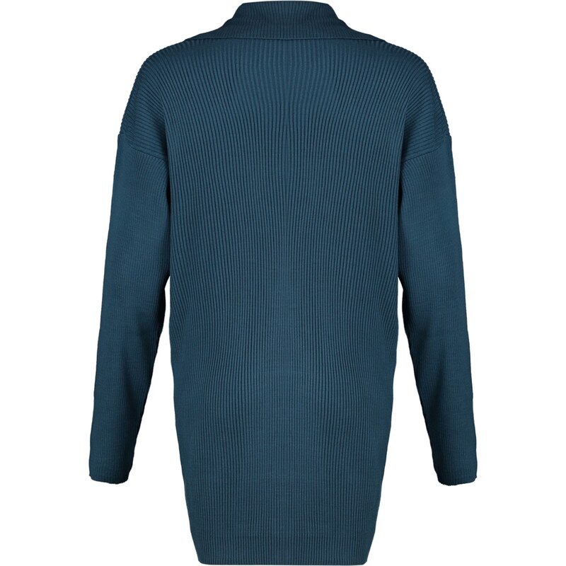 Trendyol Indigo Pocket Detailed Knitwear Cardigan