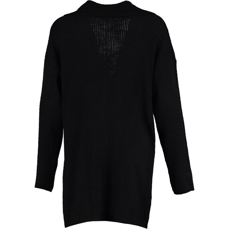 Trendyol Black Pocket Detailed Knitwear Cardigan