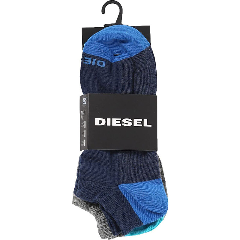 Diesel kotníkové pánské ponožky 3Pack