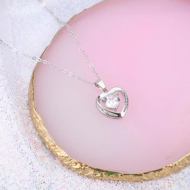 Dámský stříbrný náhrdelník AMINA