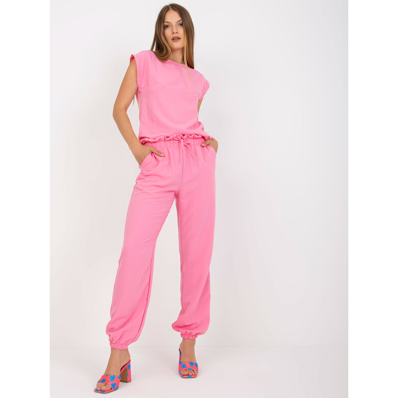 RUE PARIS Set-CA-KMPL-6303.09X-pink