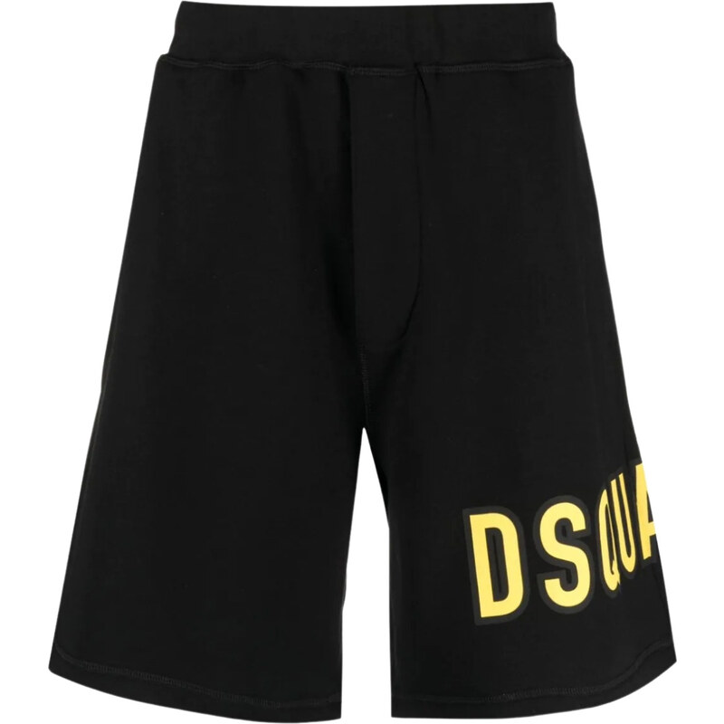 DSQUARED2 Logo Black kraťasy