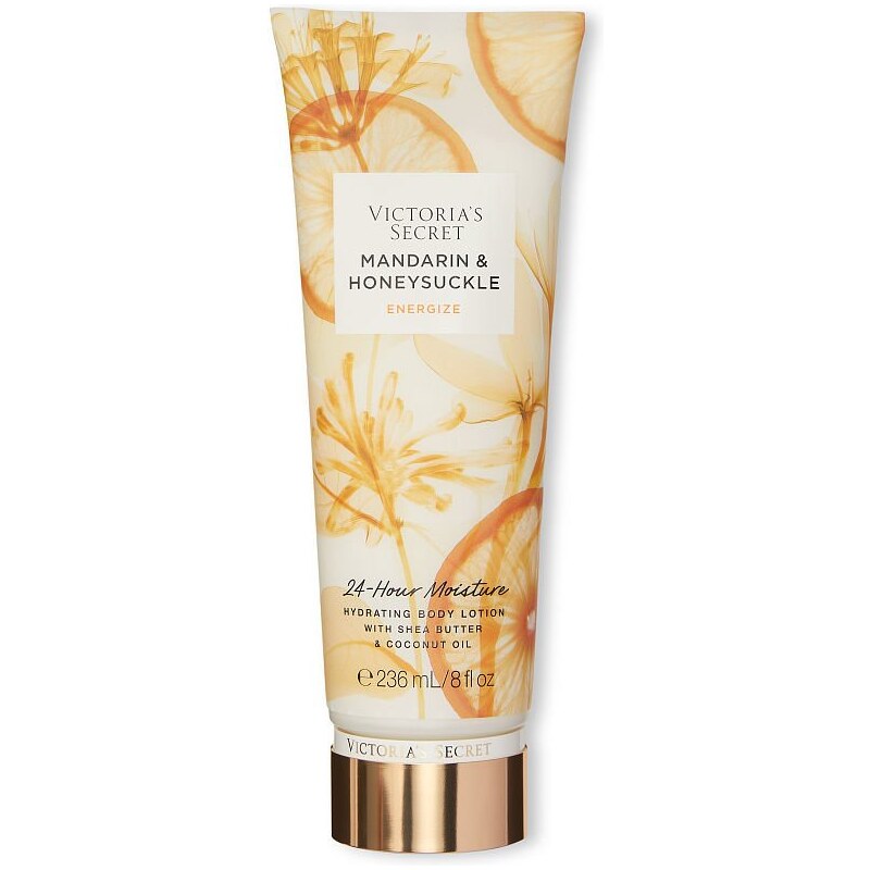 Victoria's Secret Parfémované tělové mléko Natural Beauty Hydrating Body  Lotion Mandarin Honeysuckle - GLAMI.cz