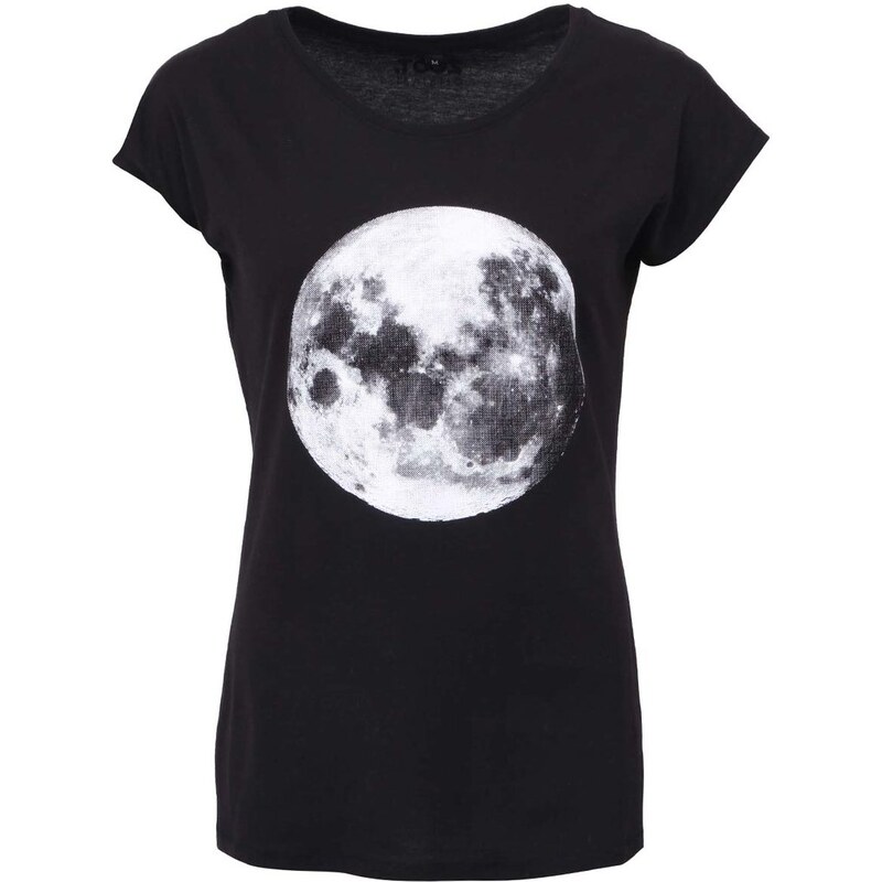 Černé dámské tričko ZOOT Originál Moon