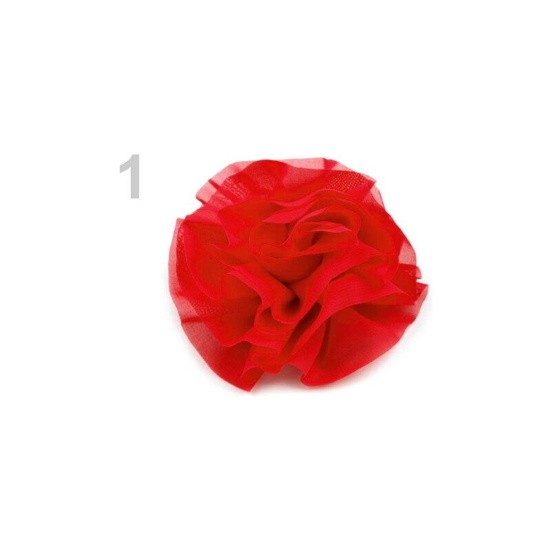 Stoklasa Růže do vlasů Ø100mm LENKA červená jahoda