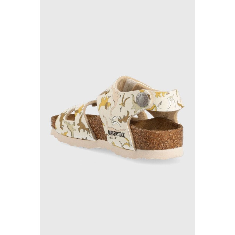 Dětské sandály Birkenstock béžová barva