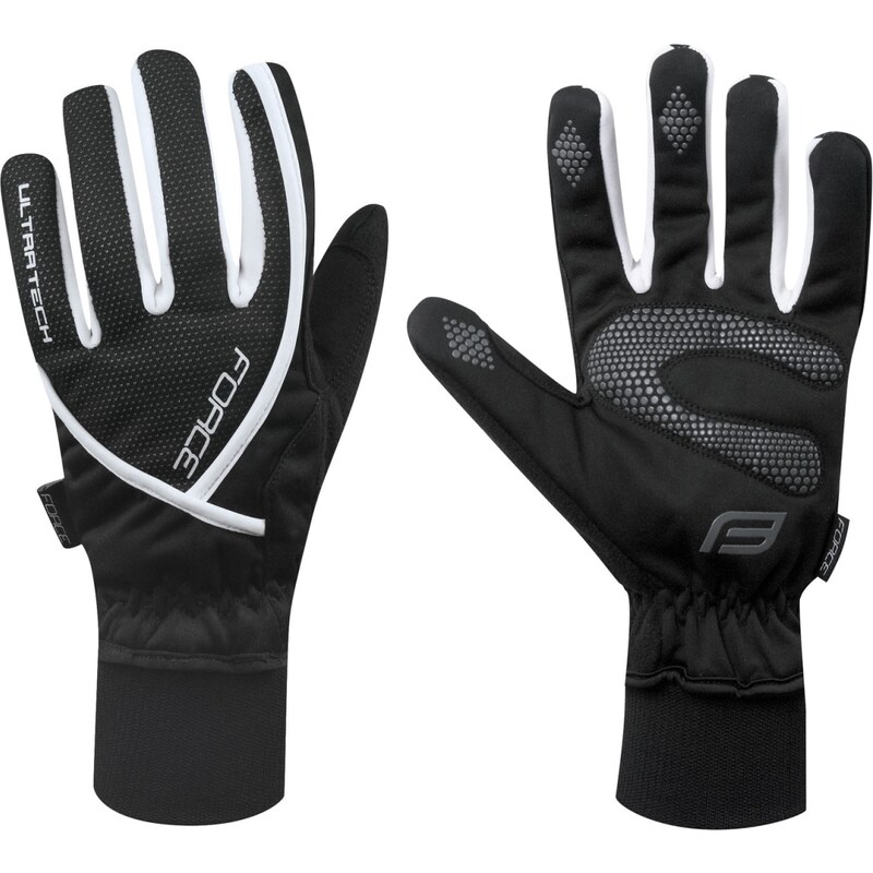 Force - rukavice zimní ultra tech, černé