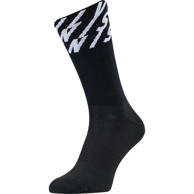 Unisex cyklo ponožky Silvini Oglio černá/bílá 82232707