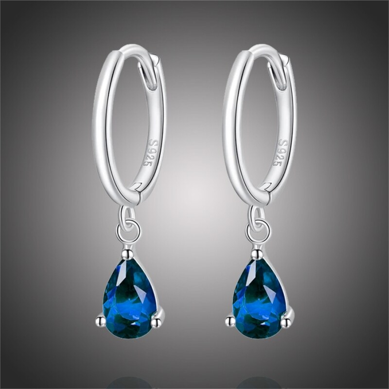 GRACE Silver Jewellery Stříbrné náušnice Swarovski Elements Dióna, 72381881