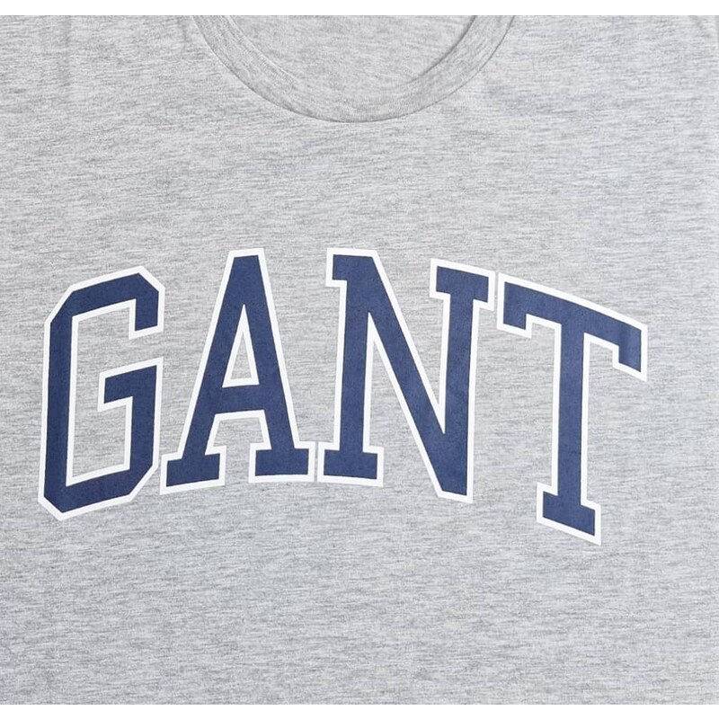 Pánské šedé triko Gant