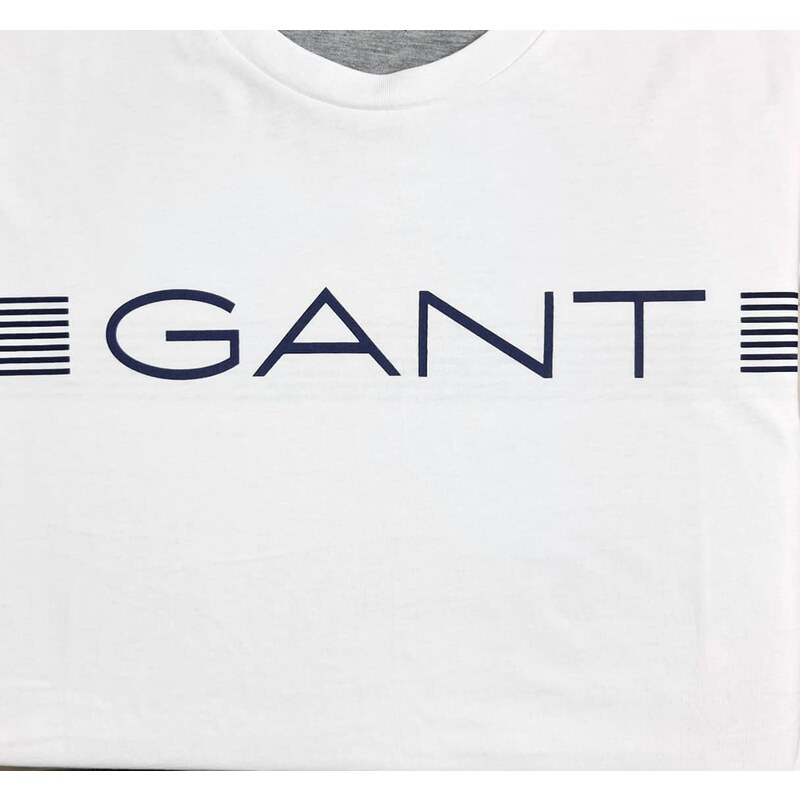 Pánské bílé triko Gant