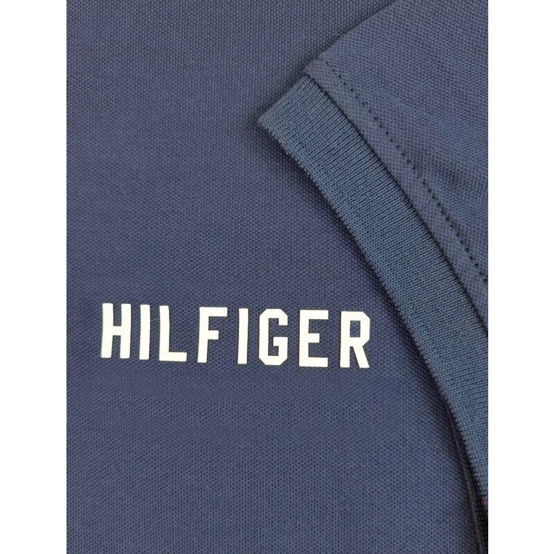 Pánské modré polo triko Tommy Hilfiger