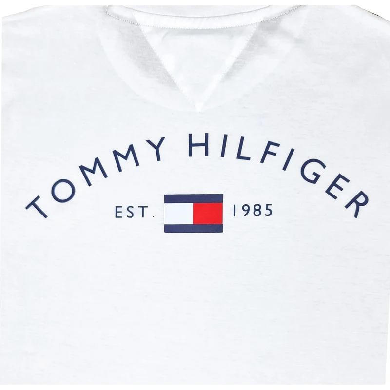 Pánské bílé triko Tommy Hilfiger - GLAMI.cz