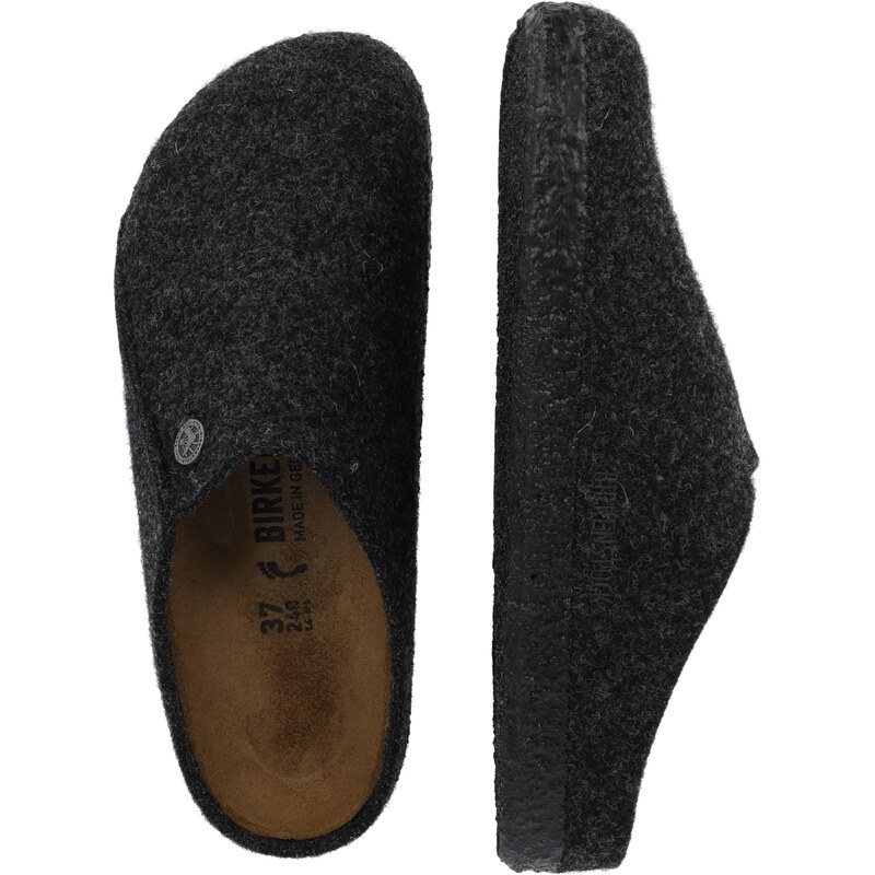 BIRKENSTOCK Pantofle 'Zermatt Rivet' černá