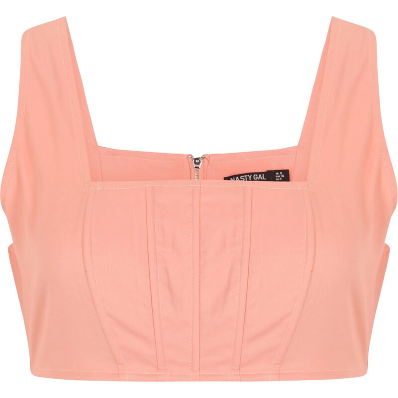 Nasty Gal Petite Top růžová 109104802