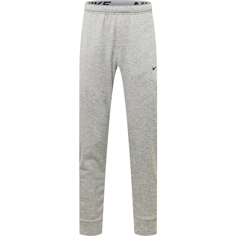 NIKE Sportovní kalhoty šedá / černá