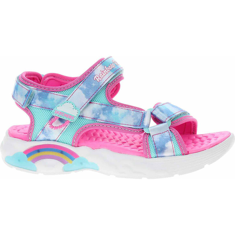 Skechers S Lights-Rainbow Racer Sandals -Summer Sky blue 32