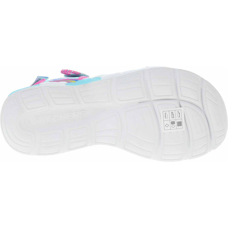 Skechers S Lights-Rainbow Racer Sandals -Summer Sky blue 32