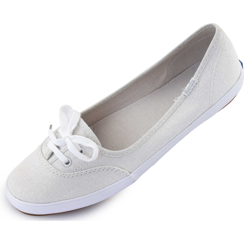 Boty Keds Teacup Lurex Stripe Silver 36 109624351