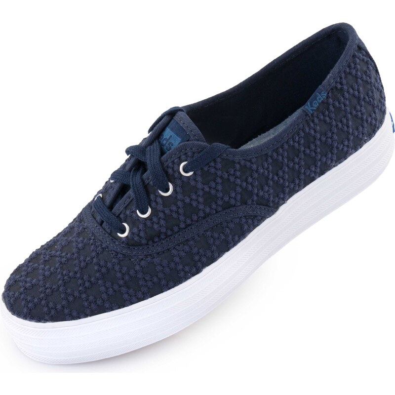 Dámské boty Keds Wms Triple Embroidered Triangle Navy 42,5 109624370