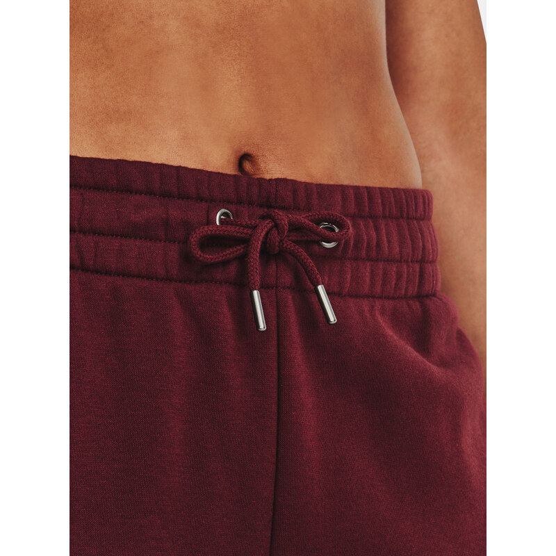 Under Armour Kalhoty Essential Fleece Joggers-RED - Dámské