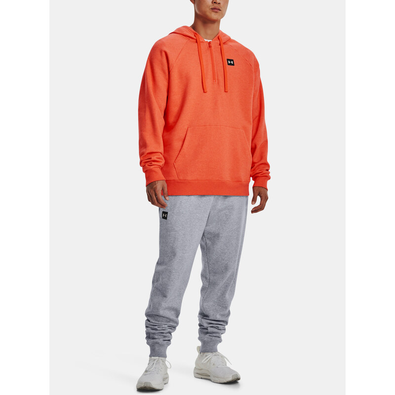 Under Armour Mikina UA Rival Fleece 1/2 Zip HD-ORG - Pánské