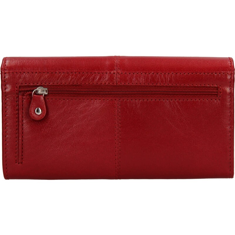 Dámská kožená peněženka Lagen Sophie - červená