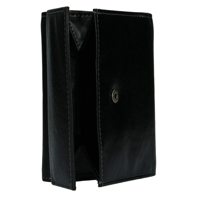 Dámská kožená peněženka Lagen Jarmila - černá