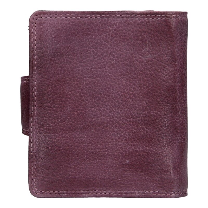 Dámská kožená peněženka Lagen Marla - fialová