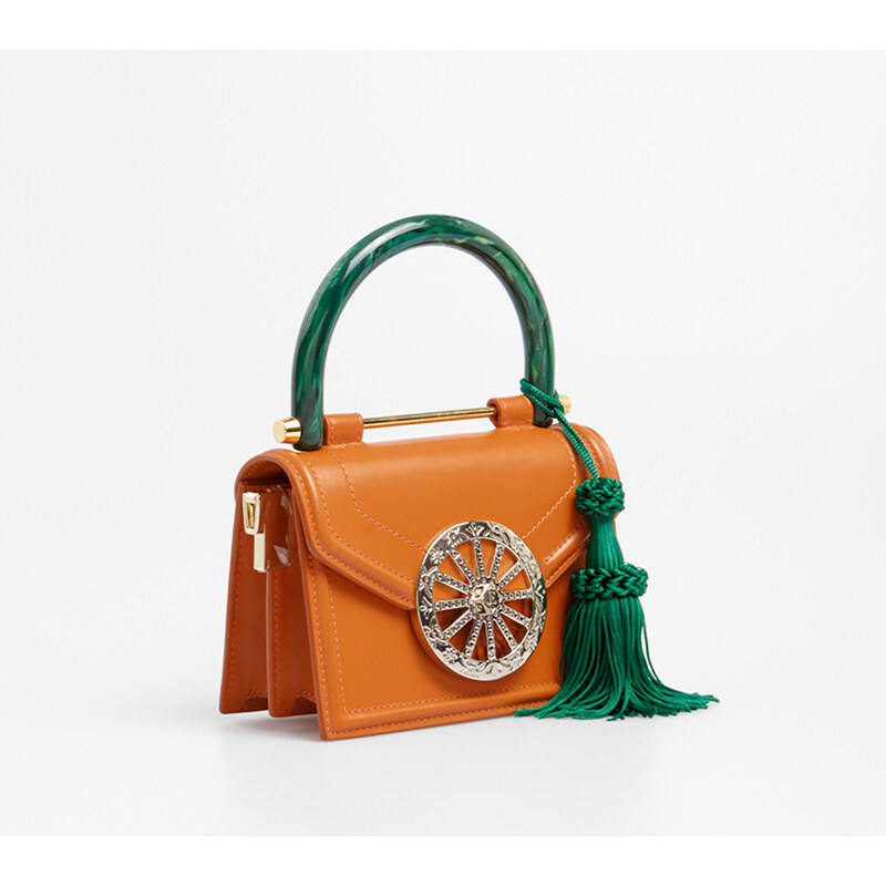 Jadise Dámská kabelka Lily Glamour, oranžová