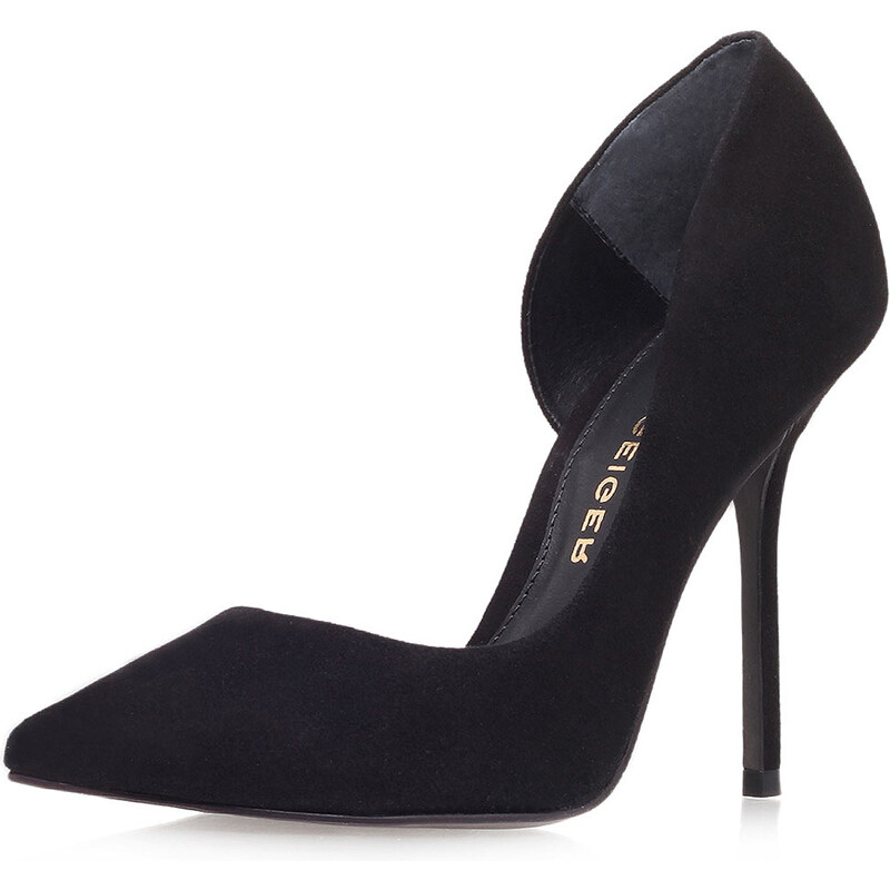 Topshop **Leather Suede High Heel Court Shoes by Kurt Geiger