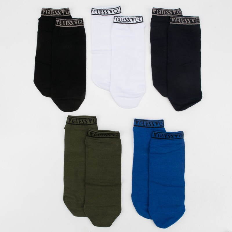 Guess njfmb sneaker socks 5pack MULTICOLOR