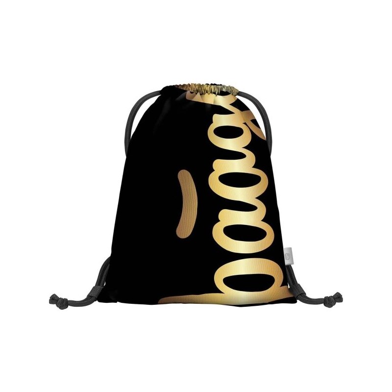 BAAGL SKATE GYMSACK GOLD Sáček na přezůvky